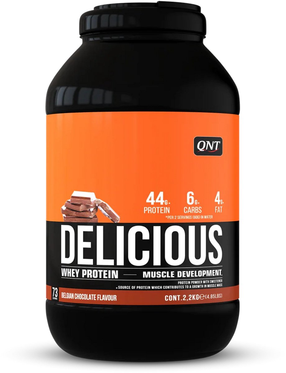 QNT|Delicious Whey|Protein Eiwitpoeder|Eiwitshake|908 gr|CHCOLADE