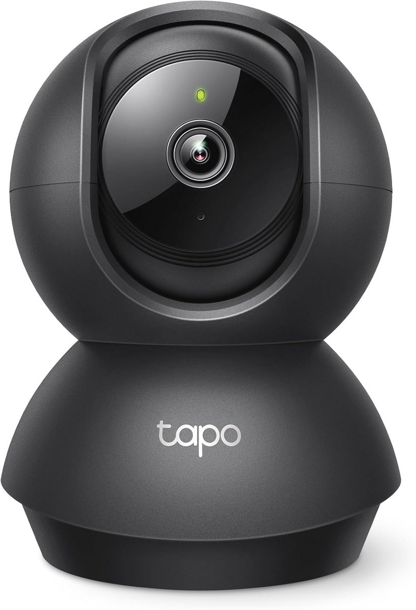 Pan/Tilt Beveiligingscamera voor Baby- en Huisdierbewaking met Bewegingsdetectie, 1080p, 2-Weg Audio, Nachtzicht, Cloud- en SD-kaartopslag, Geschikt voor Alexa en Google Home