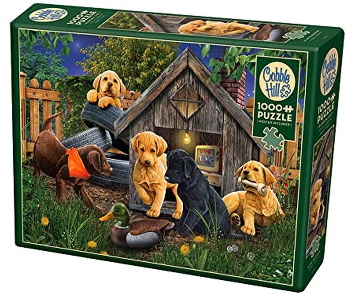 1000 stukjes puzzel – The Doghouse