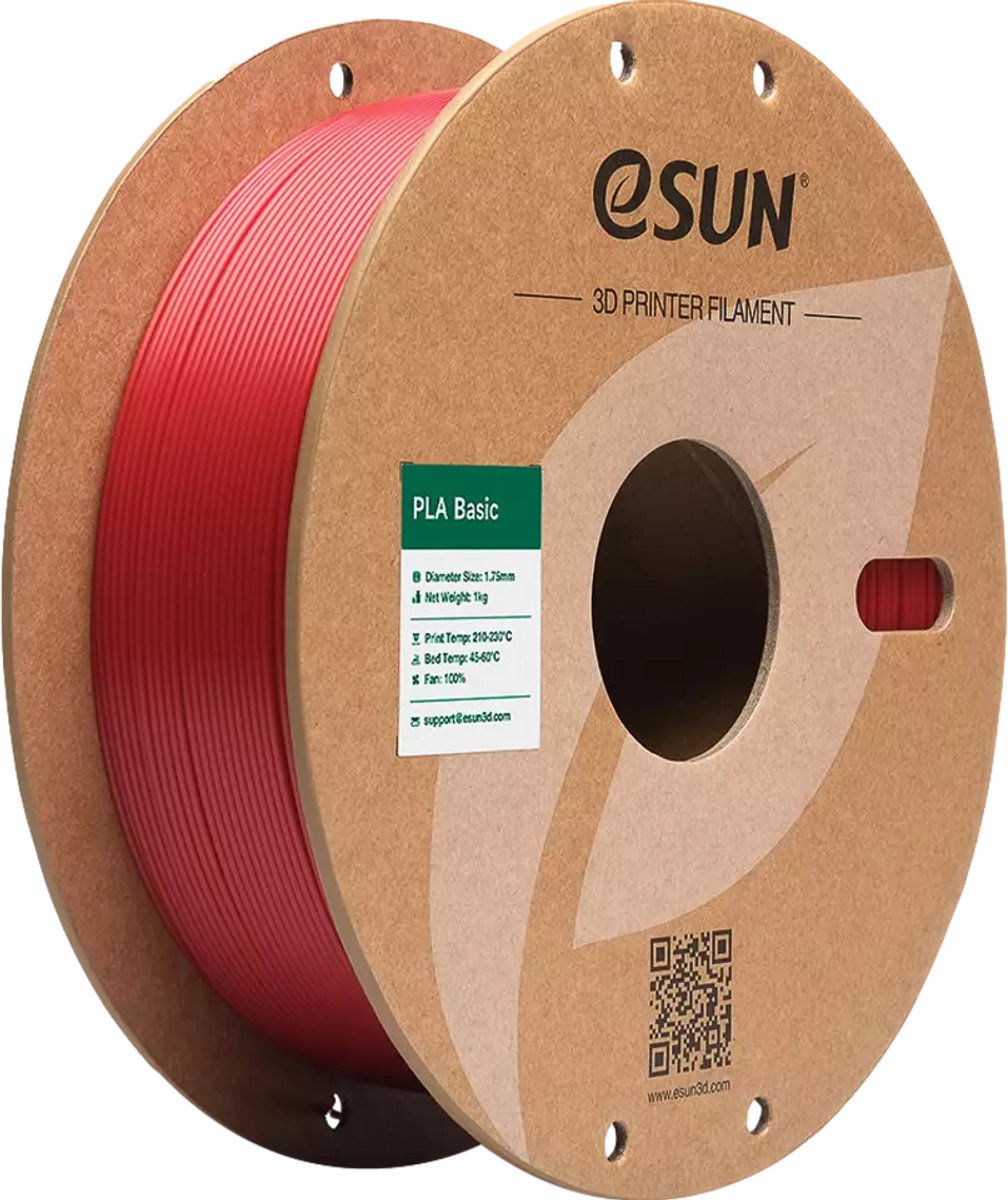 Esun PLA 3D Filament 1,75mm 1kg Brandweerwagen Rood