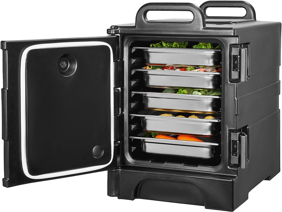 VEVOR GeïSoleerde Voedselcontainer Voedselcontainer Carrier 75L Voedselverwarmer