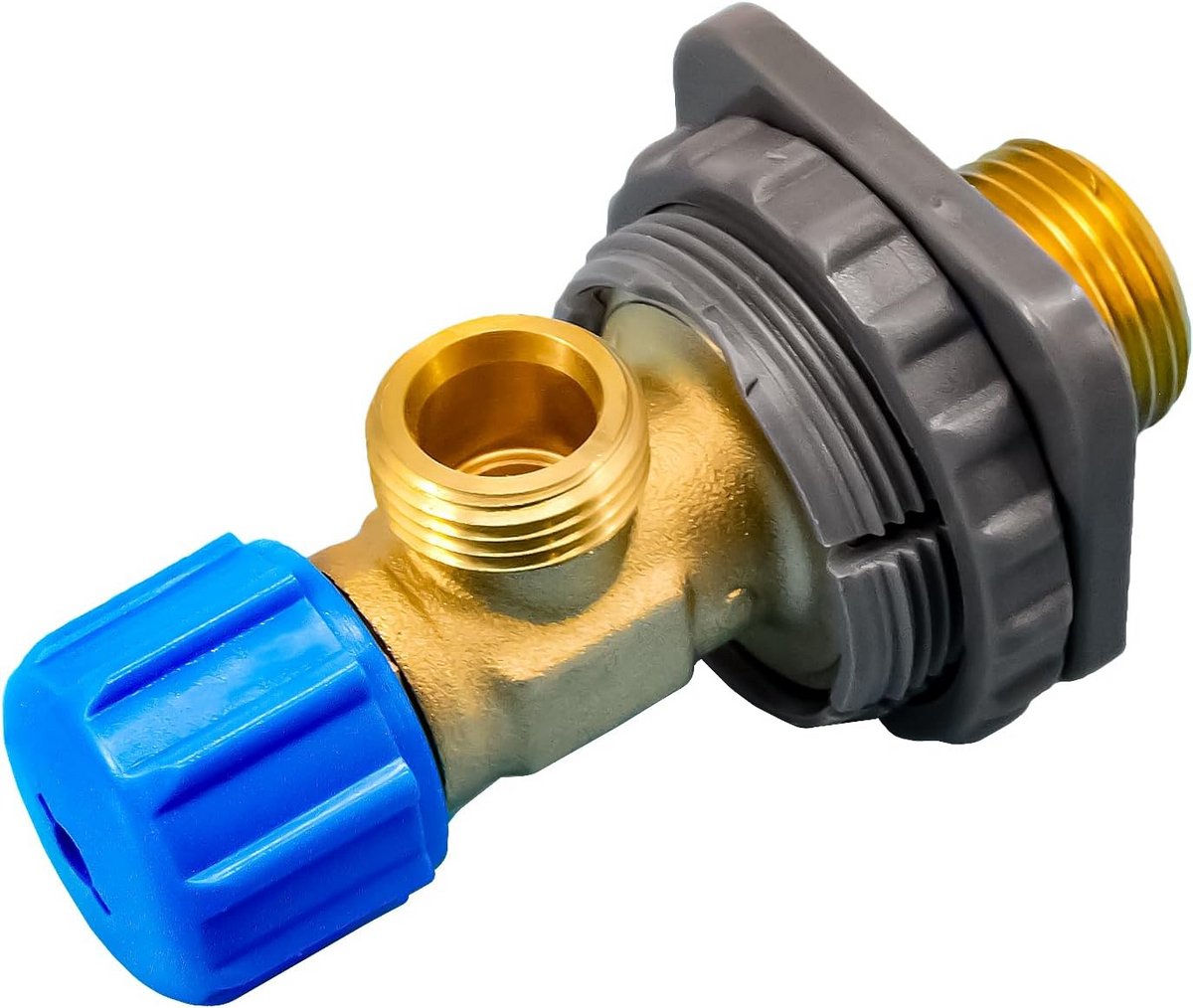 Hoekstopkraan 3/8 inch voor Inbouwreservoir - Universele Vervanging