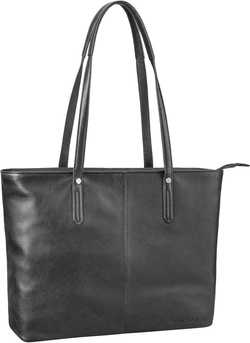 Grote Leren Damestas Shopper Schoudertas Tassen Dames Vintage Look
