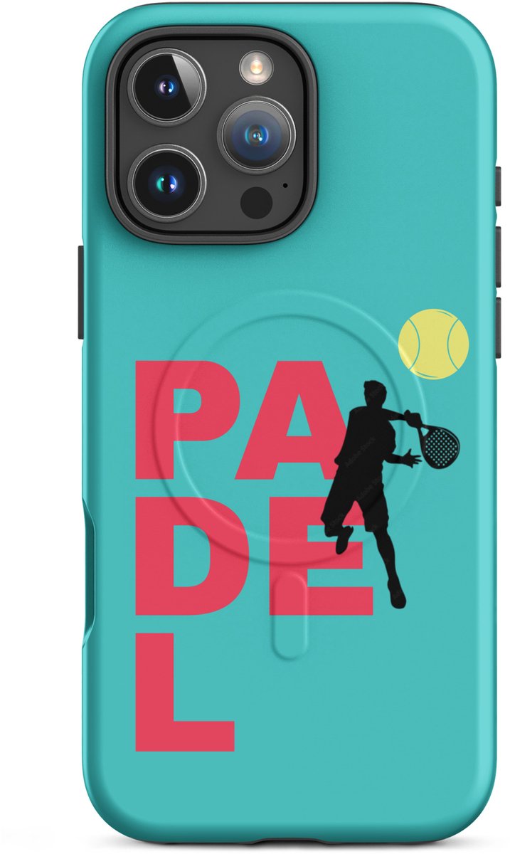 PADEL - MagSafe® tough case for iPhone® - Turqoise