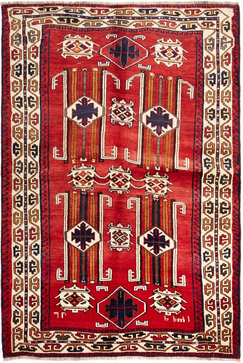 Perzisch Lori tapijt 172×254 cm – Handgeknoopt wol – Geometrisch