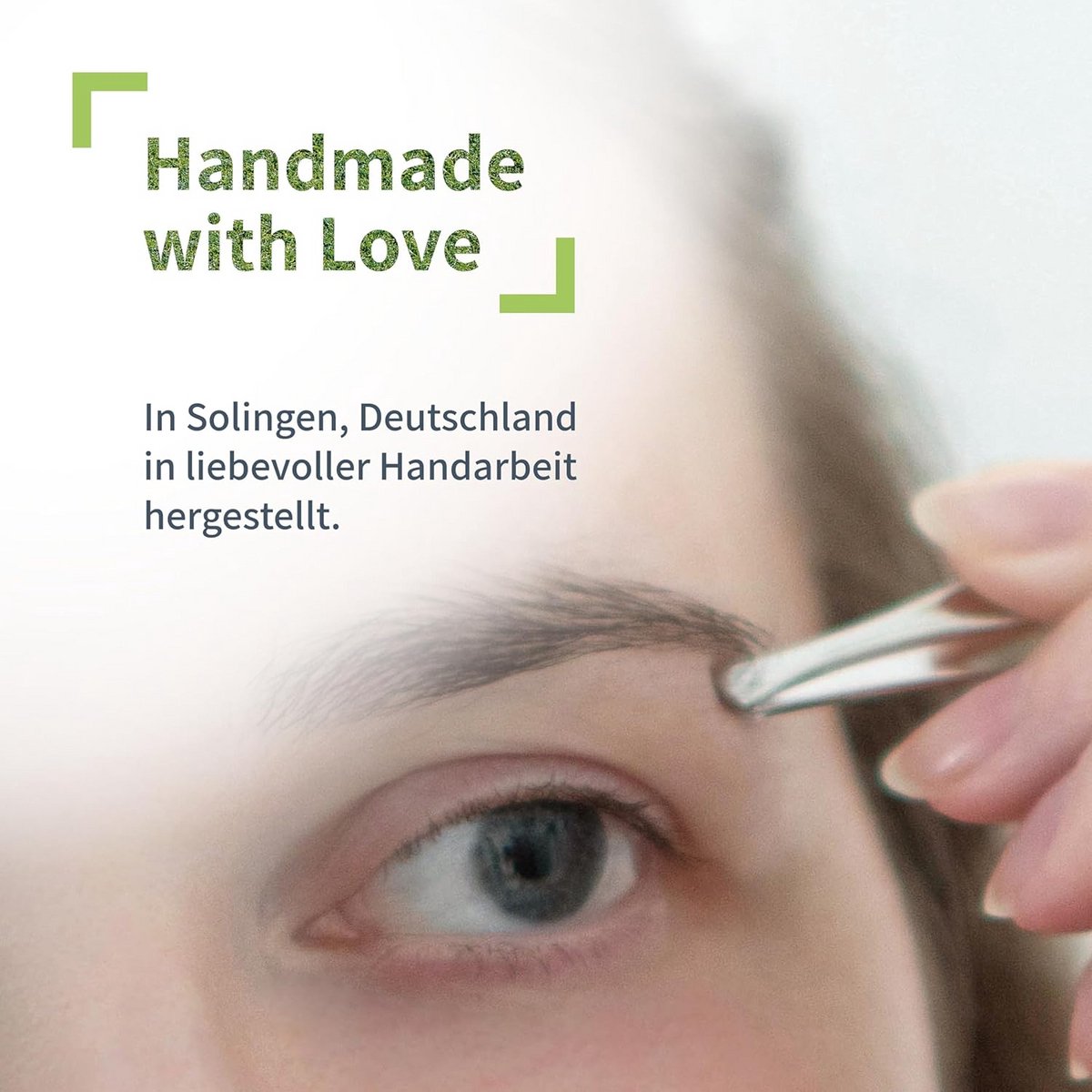 Gehoekte pincet voor precisie en haarverwijdering