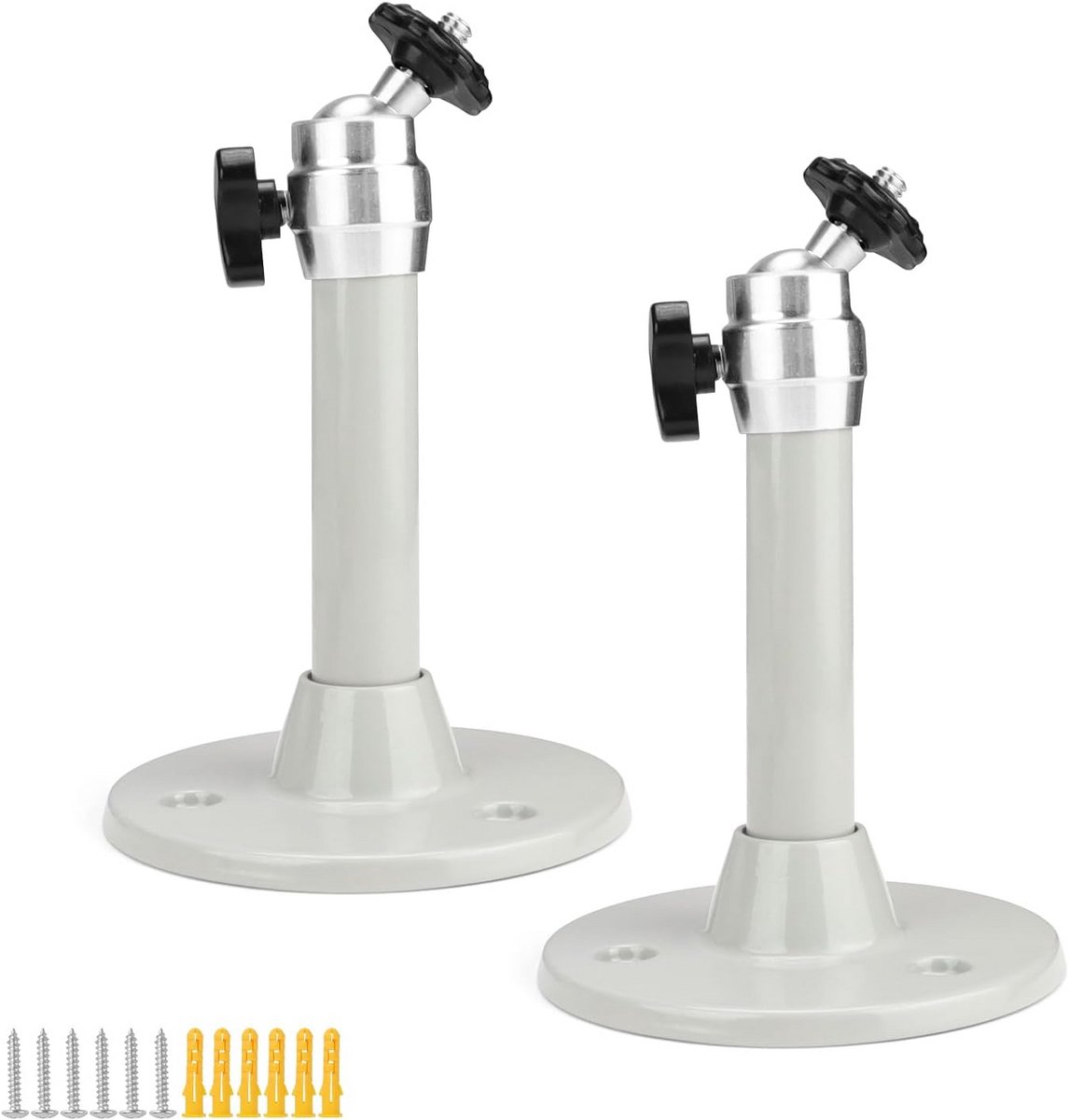 2x Plafondbeugel voor Beamer en Projector - Verstelbare Plafond- en Muurmontagebeugel