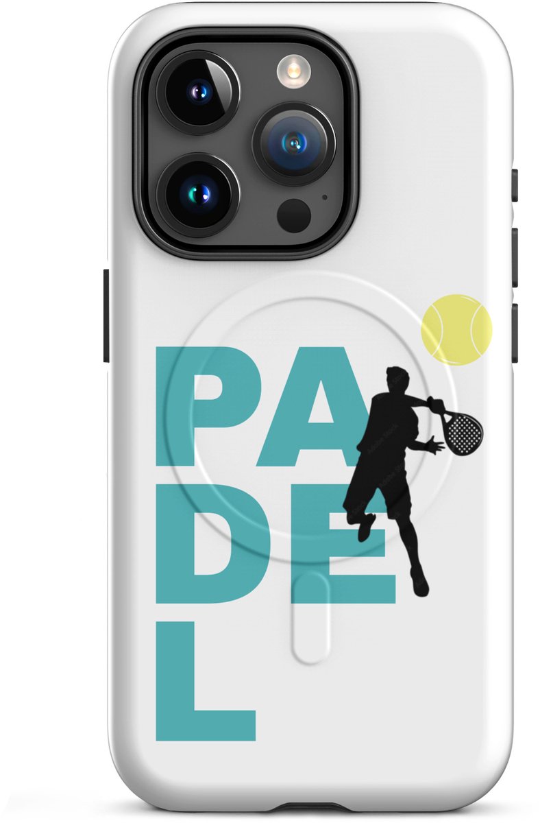 PADEL - MagSafe® tough case for iPhone® - White