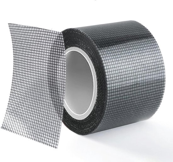 Vliegengaas Reparatieset - 10 Stuks, Waterdichte Repareertape voor Raamgaas (13x18 cm) — afbeelding 3