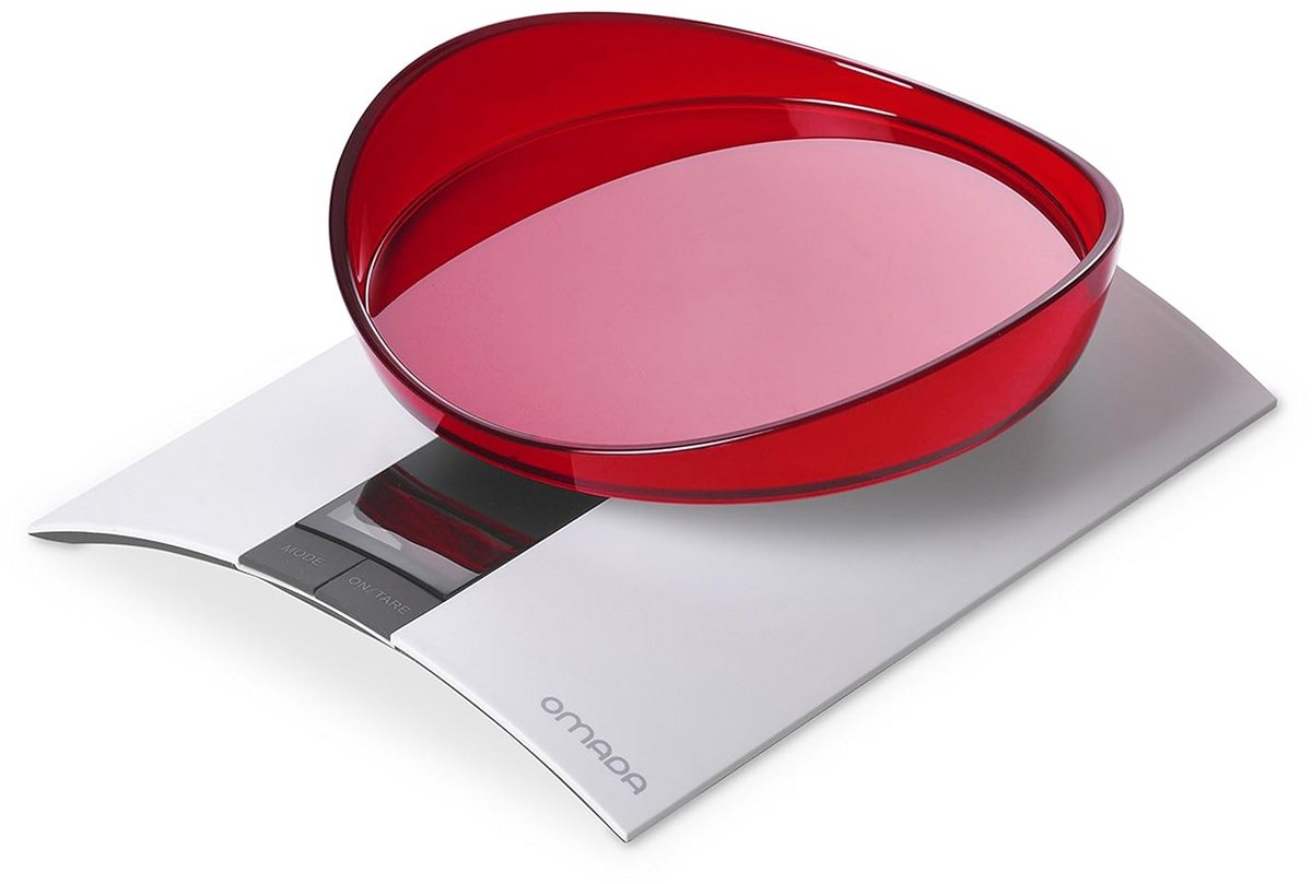 Trendy digitale weegschaal met LCD-display en tarra-functie, 3 kg capaciteit