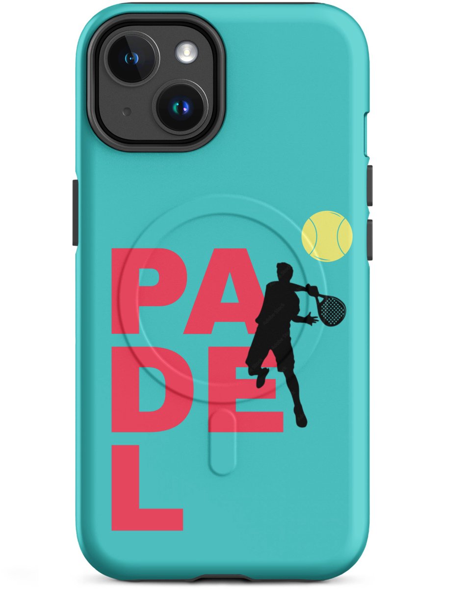 PADEL - MagSafe® tough case for iPhone® - Turqoise