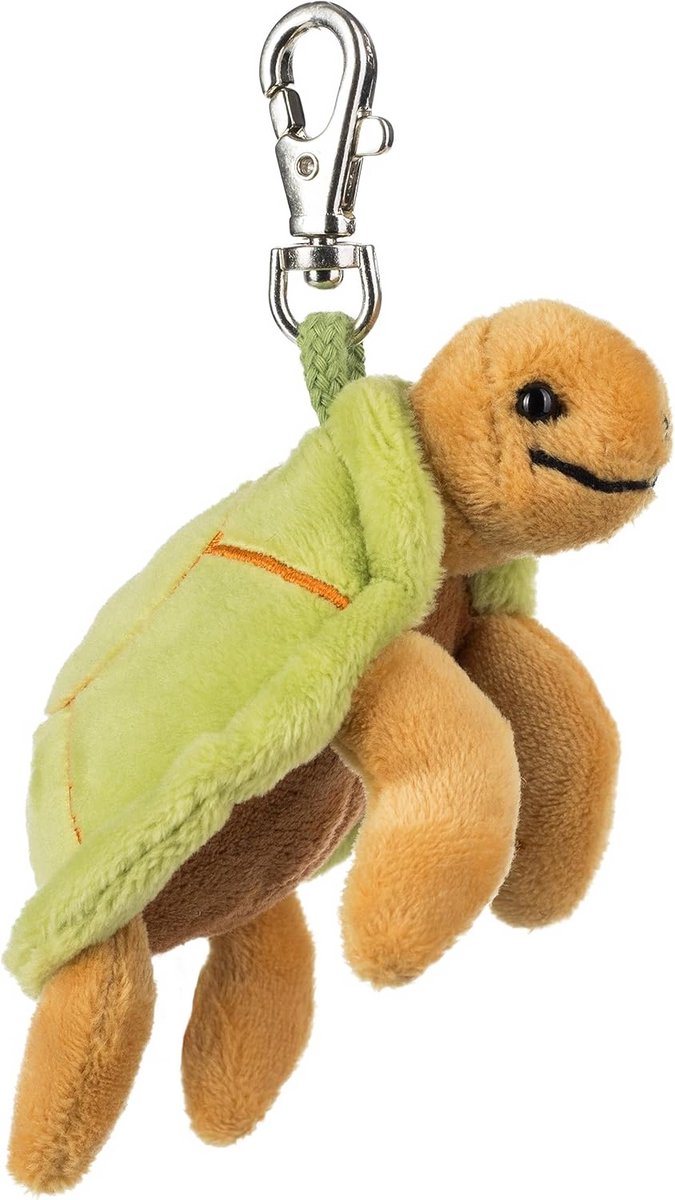 Zacht Pluchen Sleutelhanger Schildpad Hilde 11 cm — afbeelding 5