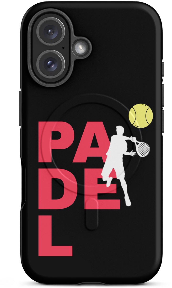 PADEL - MagSafe® tough case for iPhone® - Black
