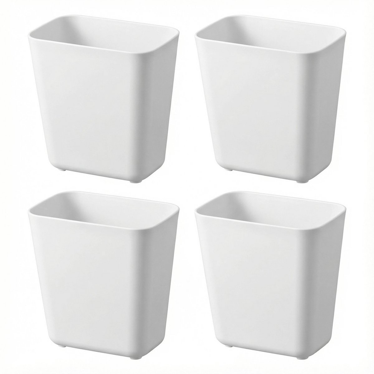 keukenkast organizer - Zelfklevende Wand Opberger - kastdeur organizer - Badkamer Organizer - Koelkast Opbergbox - Zonder Boren - 4 Stuks