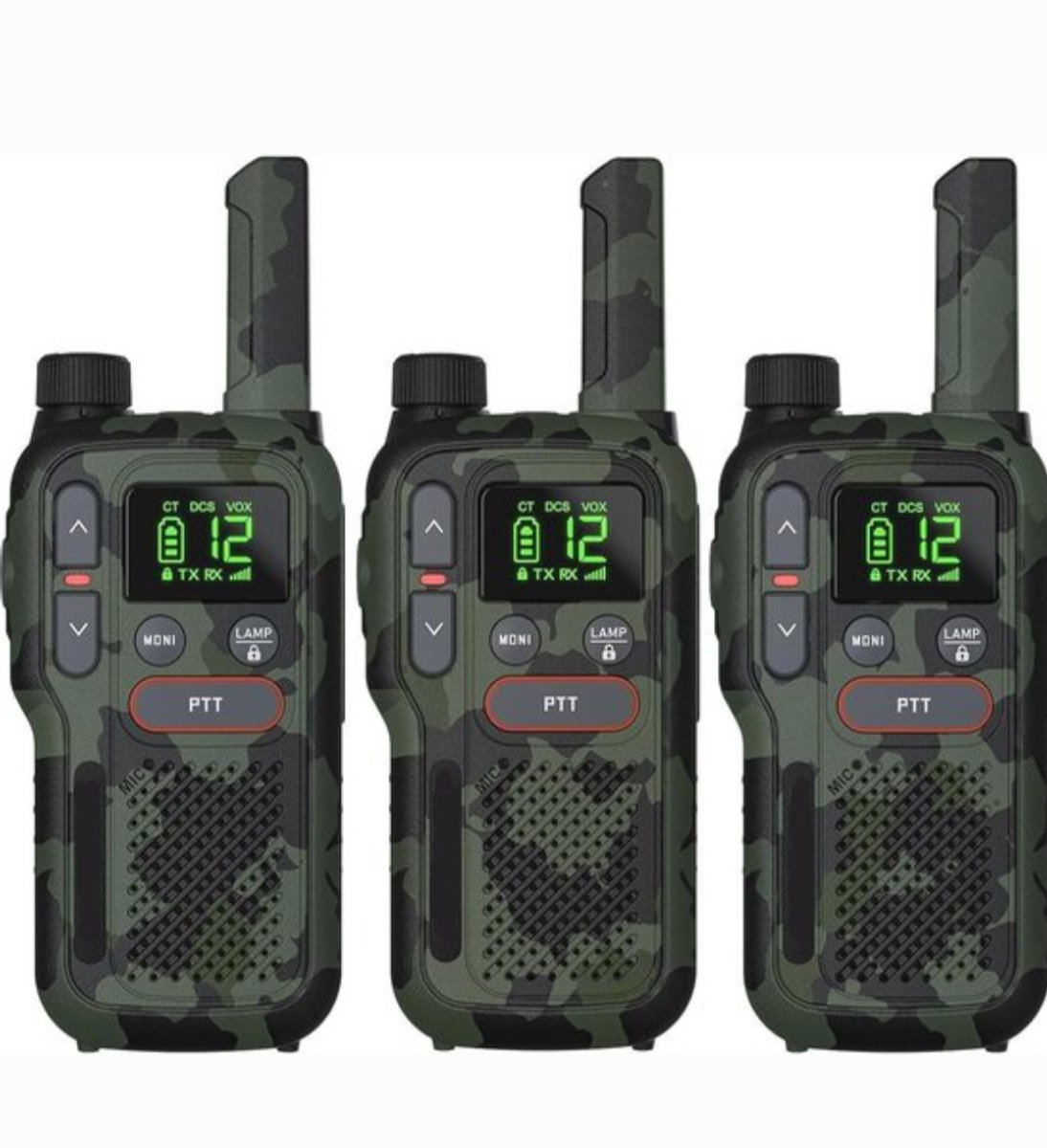 Oplaadbare Walkie Talkie PMR446 - Licentievrije Radio voor Volwassenen en Kinderen - 1500mAh Batterij - 16 Kanalen - Dubbele PTT - Zaklamp