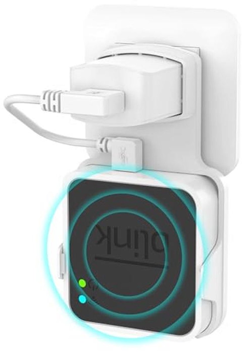 Stekkerhouder voor Blink Sync Module 2 - Houder voor Binnen- en Buitenmontage met Korte Kabels