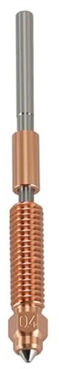 3D Printer Nozzles Quick-Swap 0.2/0.4/0.6/0.8/1.0mm - Hoge Temperatuur Bestendige Koper en Staal Nozzles