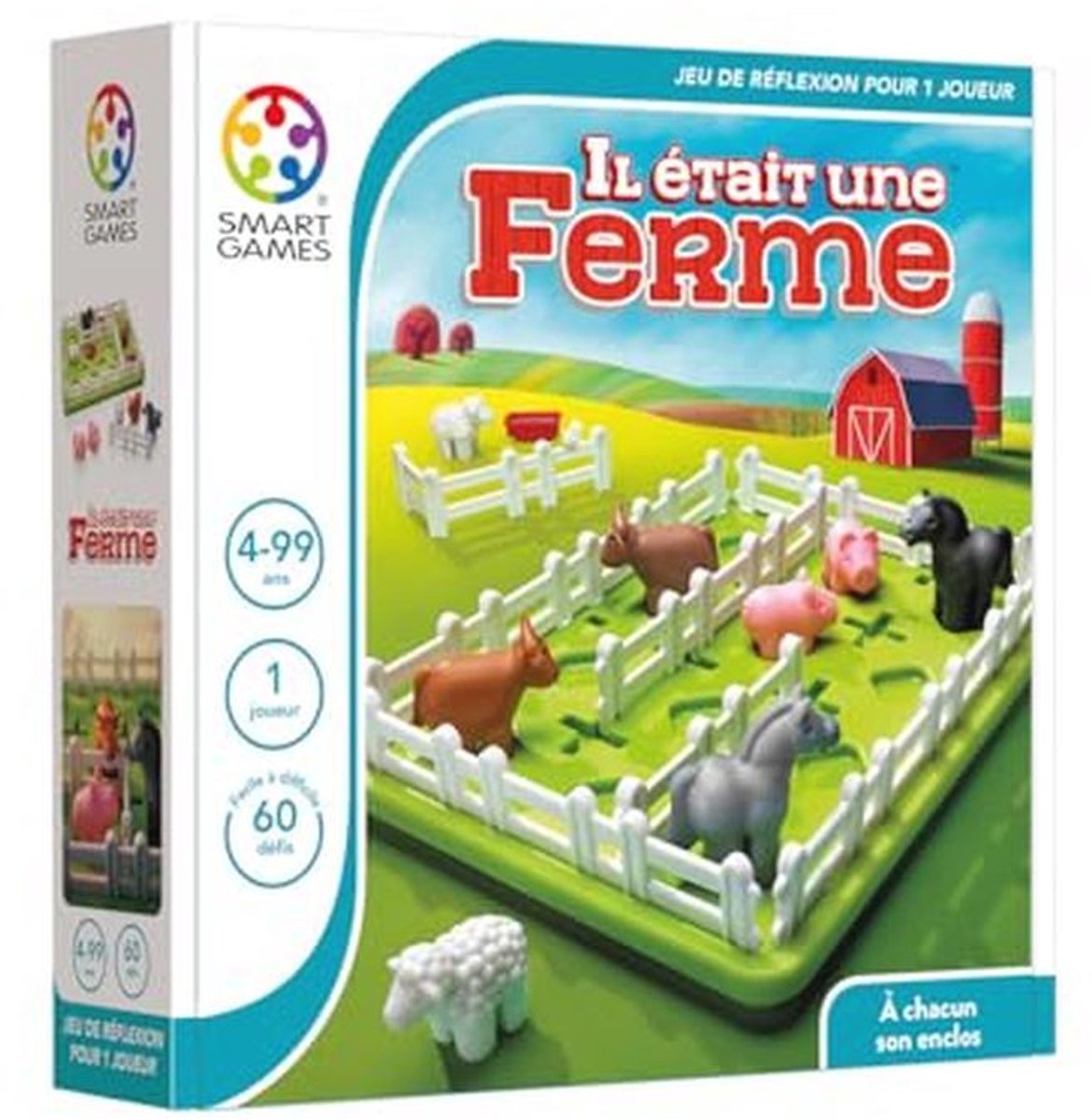 Puzzelspel voor Kinderen - Boerderij Dieren Scheiden - 60 Levels - 1 Speler - Geschikt voor 5 jaar en ouder