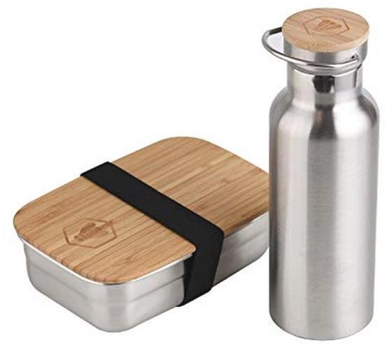 Emsa Senator, Sleeve, 1,0 L, Thermosfles, Roestvrij Staal, 10 X 10 X 30 Cm, Zwart