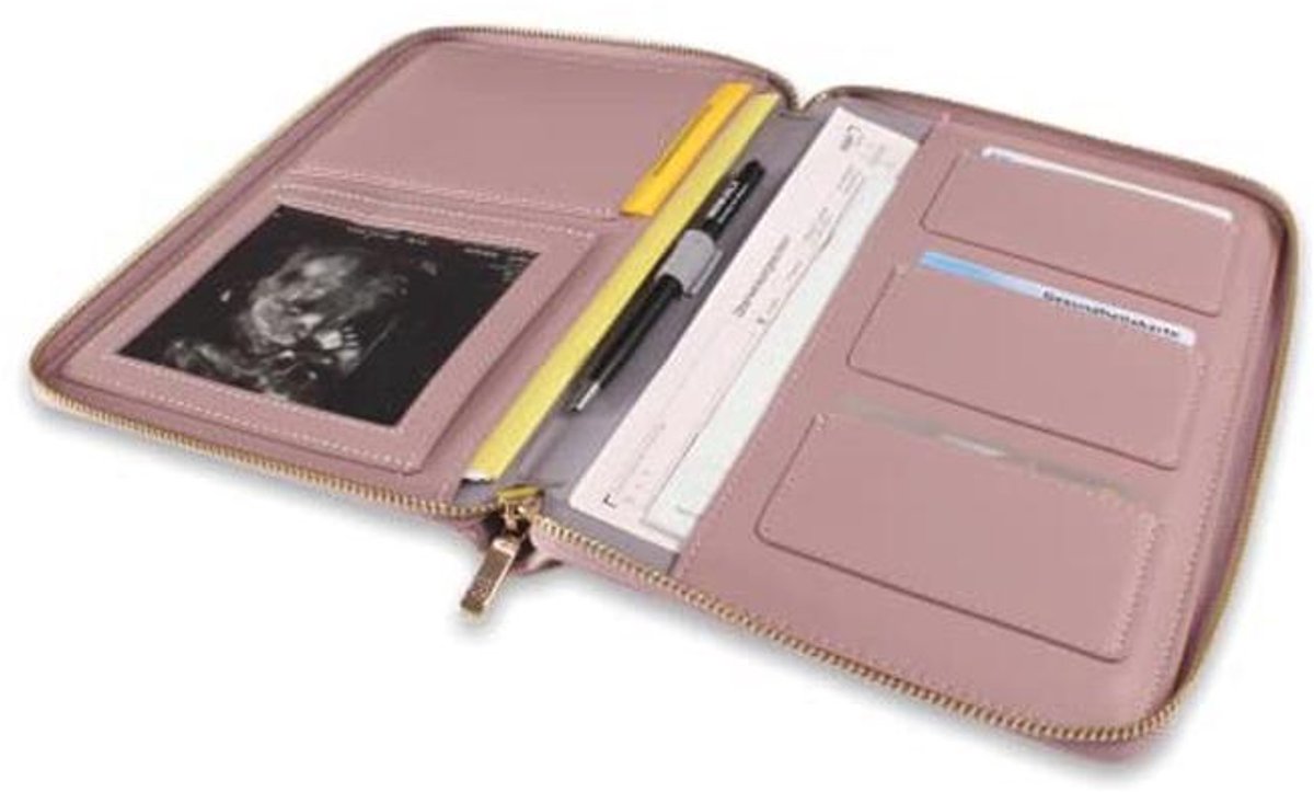 Elegante Organizer voor Moederpaspoort en Babydocumenten - Ideale Documententas voor Mama's