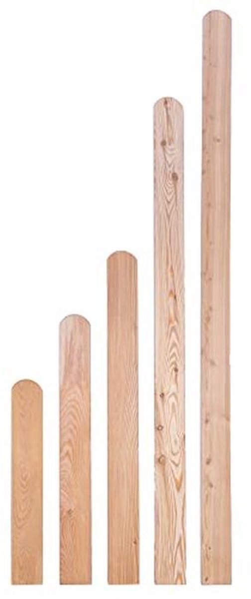 Premium Heklatten 20x95 mm - Larikshout Tuinhek Planken voor Schutting en Balkon