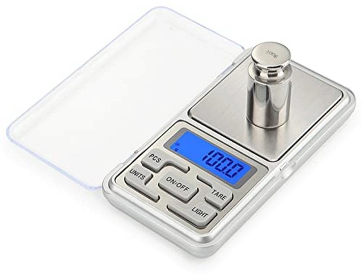 Digitale Precisie Weegschaal voor Sieraden en Edelstenen - Pocket Size 500g
