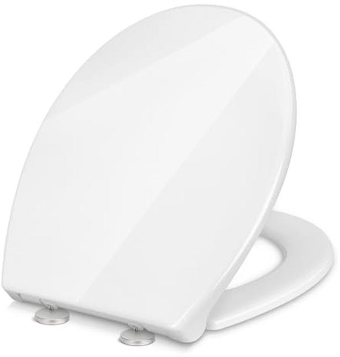 Moderne O-vormige Toiletbril met Snelsluiting en Geluidsarme Sluiting