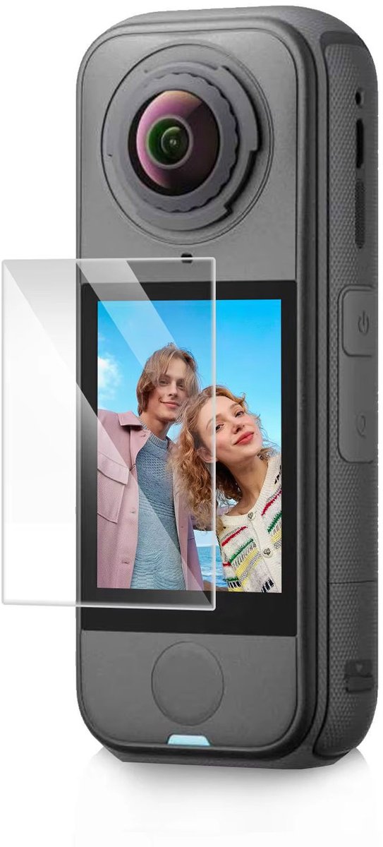 Screenprotector Geschikt Voor Insta360 X4 Air – Gehard Glas – Hoge kwaliteit screen protector – Ultradun – Tempered Glass 9H Bescherming LCD Camera – 1 stuks – TechDefend