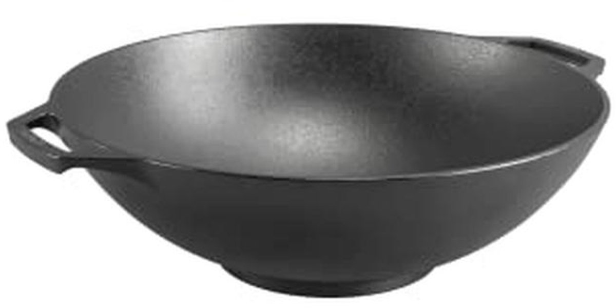 Gietijzeren 14" Wok voor maaltijden