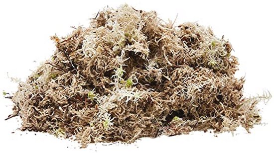 Natuurlijk Sphagnum Mos voor Reptielen en Amfibieën - 1,5 Liter