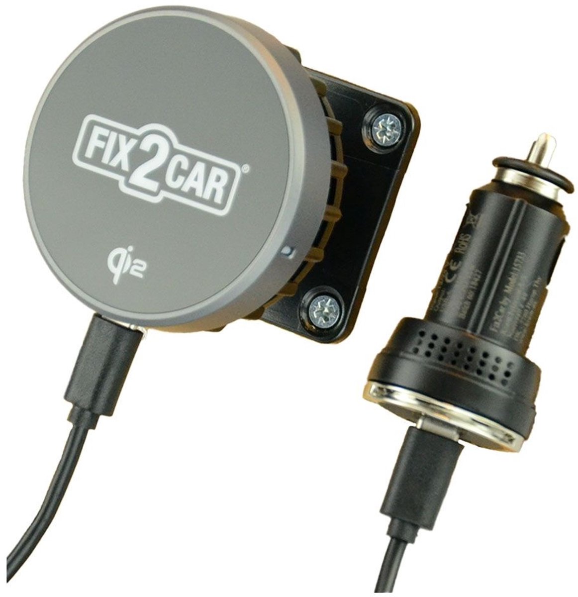 Fix2Car wireless Qi2 charger 15W Magsafe . Met koeling