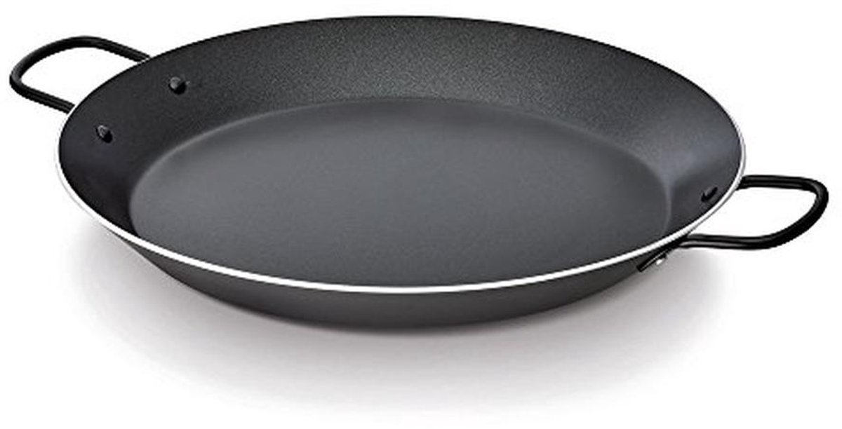 Paellapan 38 cm - Aluminium Anti-aanbak Pan voor Authentieke Spaanse Paella