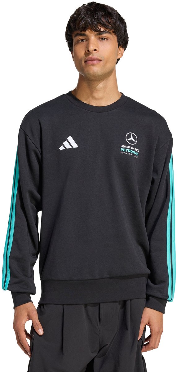 Adidas Performance Mercedes Amg Petronas Formule 1 Team Dna Sweatshirt Heren Zwart