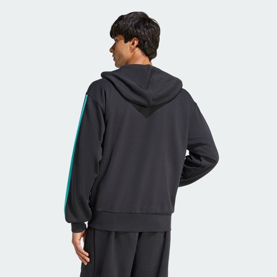 Adidas Performance Mercedes - Amg Petronas Formula 1 Team Dna Hoodie Met Lange Ritssluiting - Heren - Zwart van Merkloos — afbeelding 5