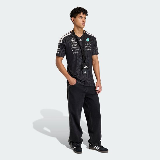 Adidas Performance Mercedes - Amg Petronas Formula 1 Team Coureursshirt - Heren - Zwart van adidas Performance — afbeelding 3