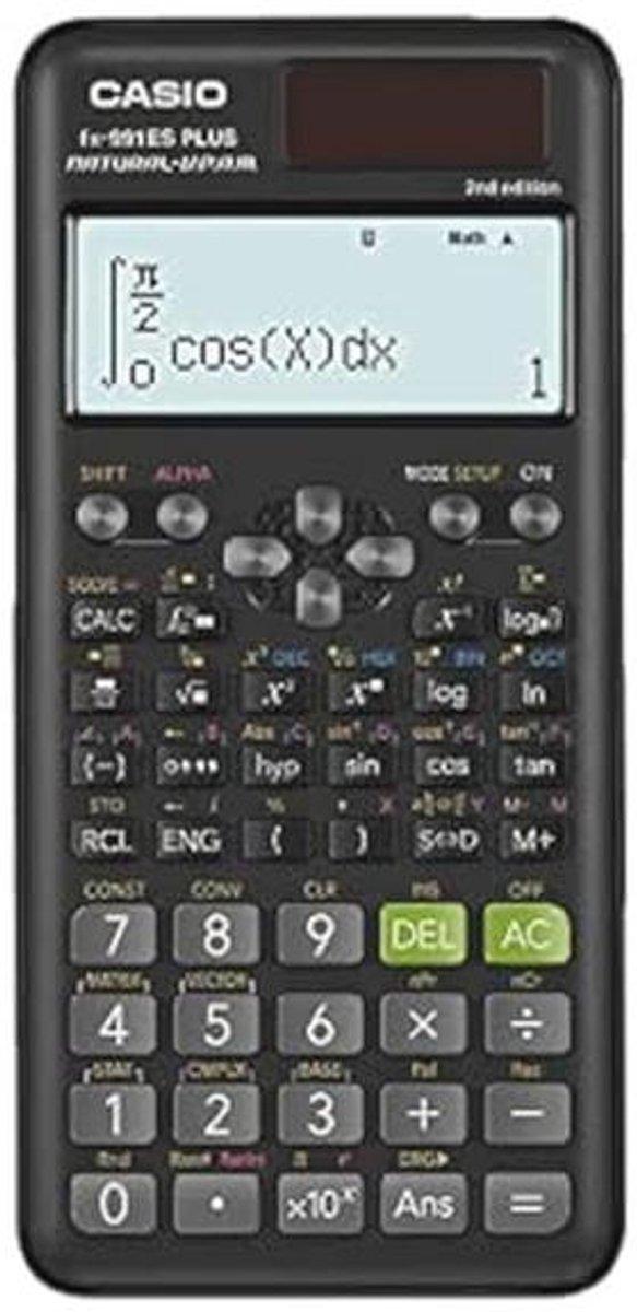 Wetenschappelijke Calculator met Natuurlijke Tekstweergave en Meerdere Functies