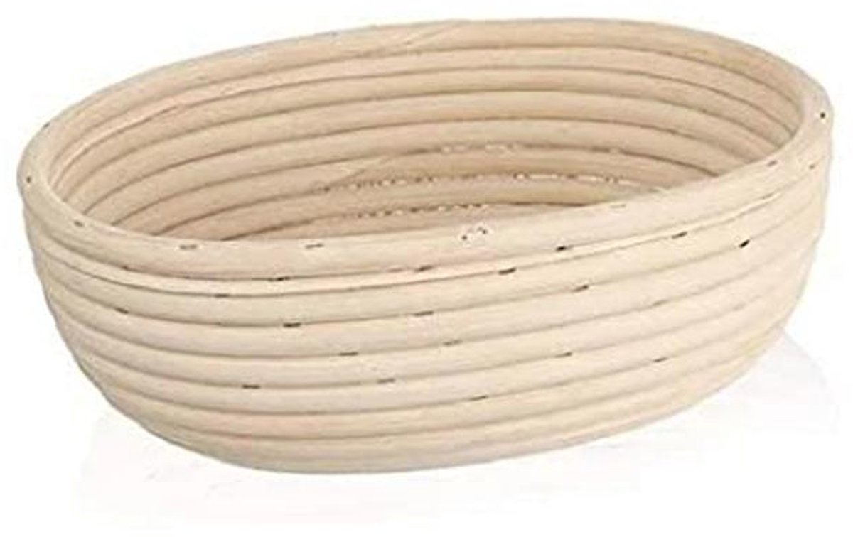 Ovaal Rijsmand voor Brood 24 x 18.5 cm van Rotan