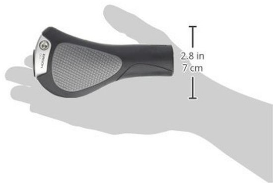 Ergon GS2-L Fahrradgriffe (silber) günstig kaufen