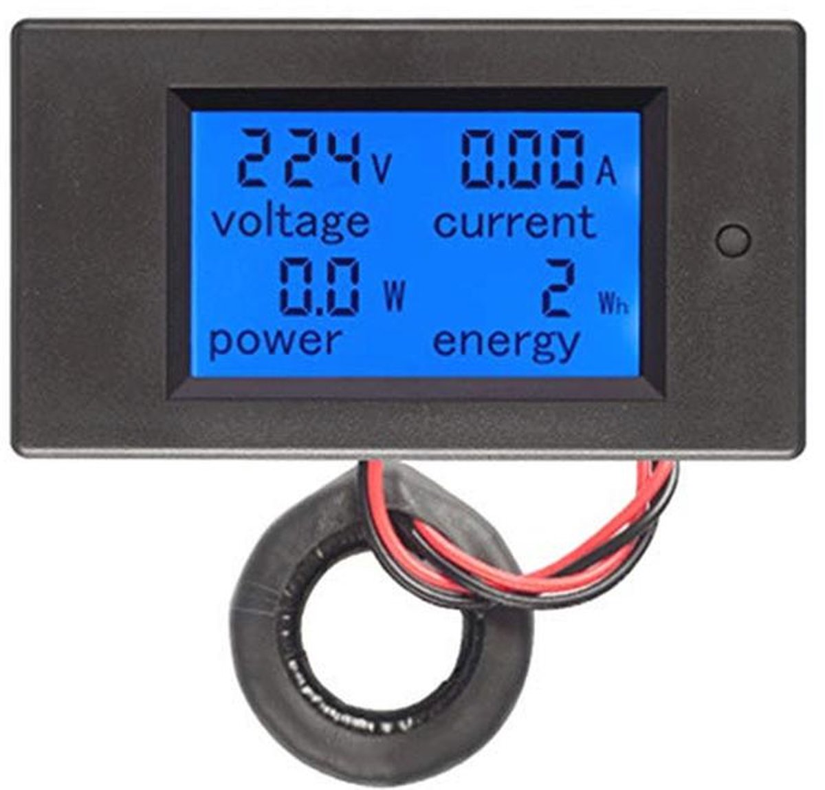 Digitale Multimeter voor AC 80-260V en 100A met LCD Scherm - Nauwkeurige Energie Meter voor Elektronica