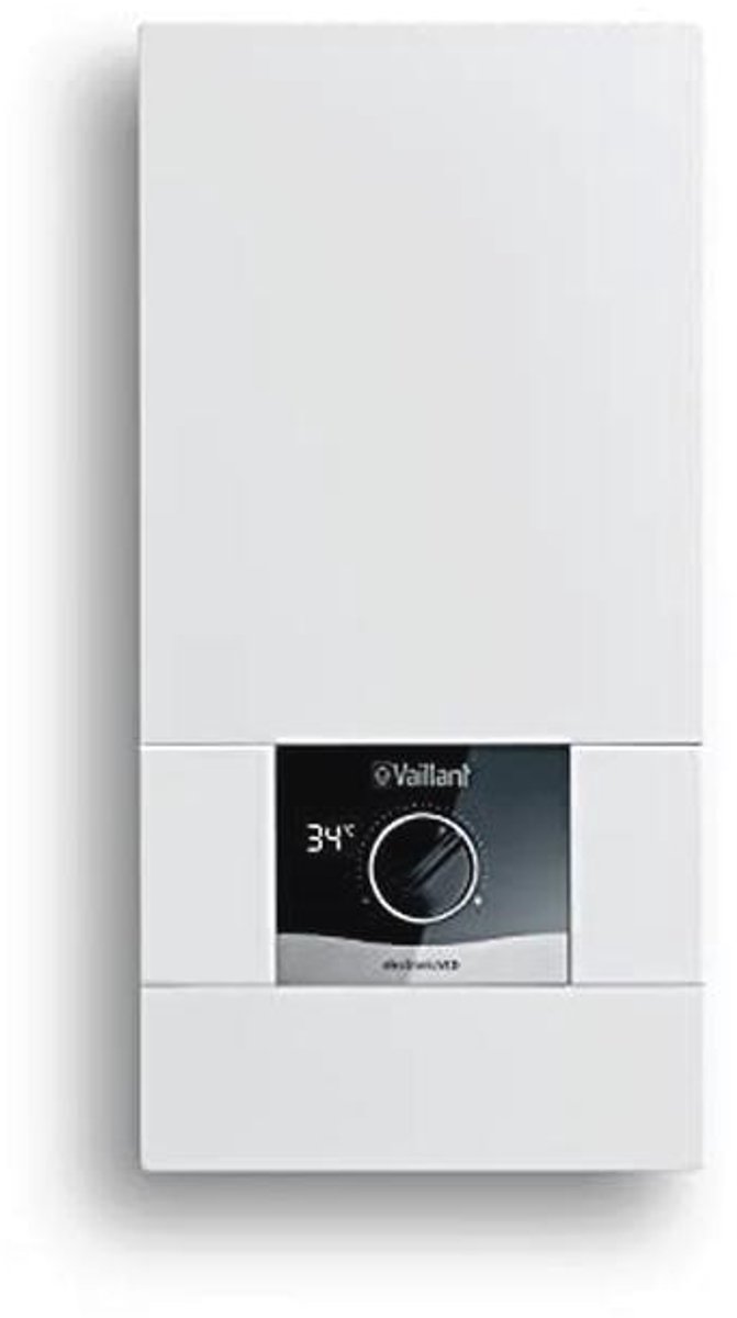 Elektronische doorstroomboiler 24 kW met digitale temperatuurweergave