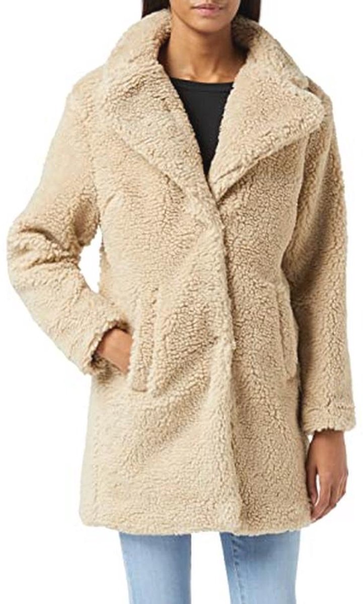 Dames Oversized Sherpa Jas