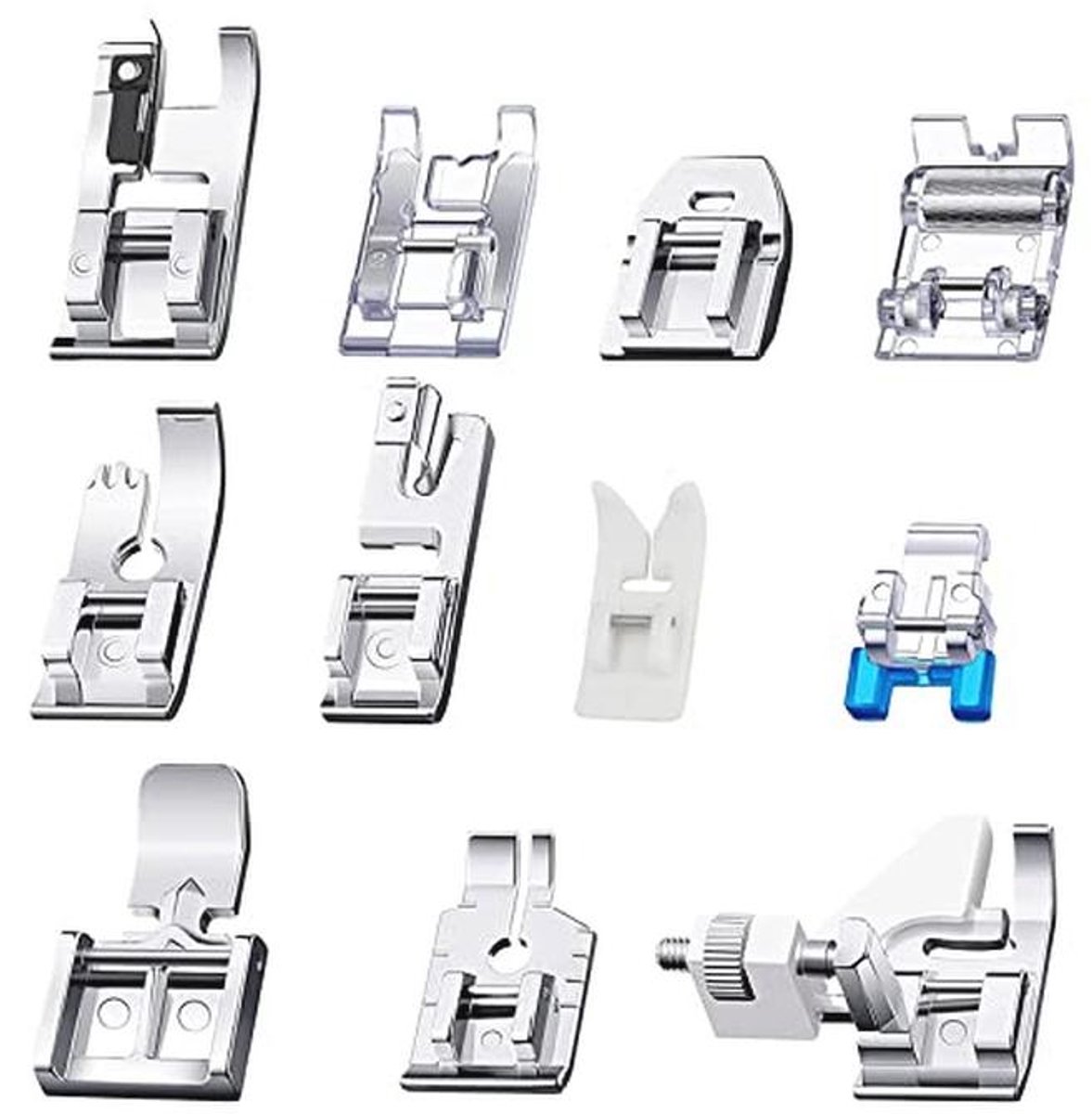 11 Delige Multifunctionele Naaivoet Set voor Naaimachines