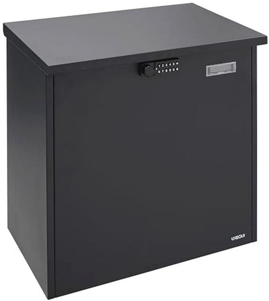 Pakket doos bord - metaal | aluminium met zelfklevende achterkant | Bericht voor leveringen, brievenbus | Informatiebord | Verlies uw pakket nooit meer