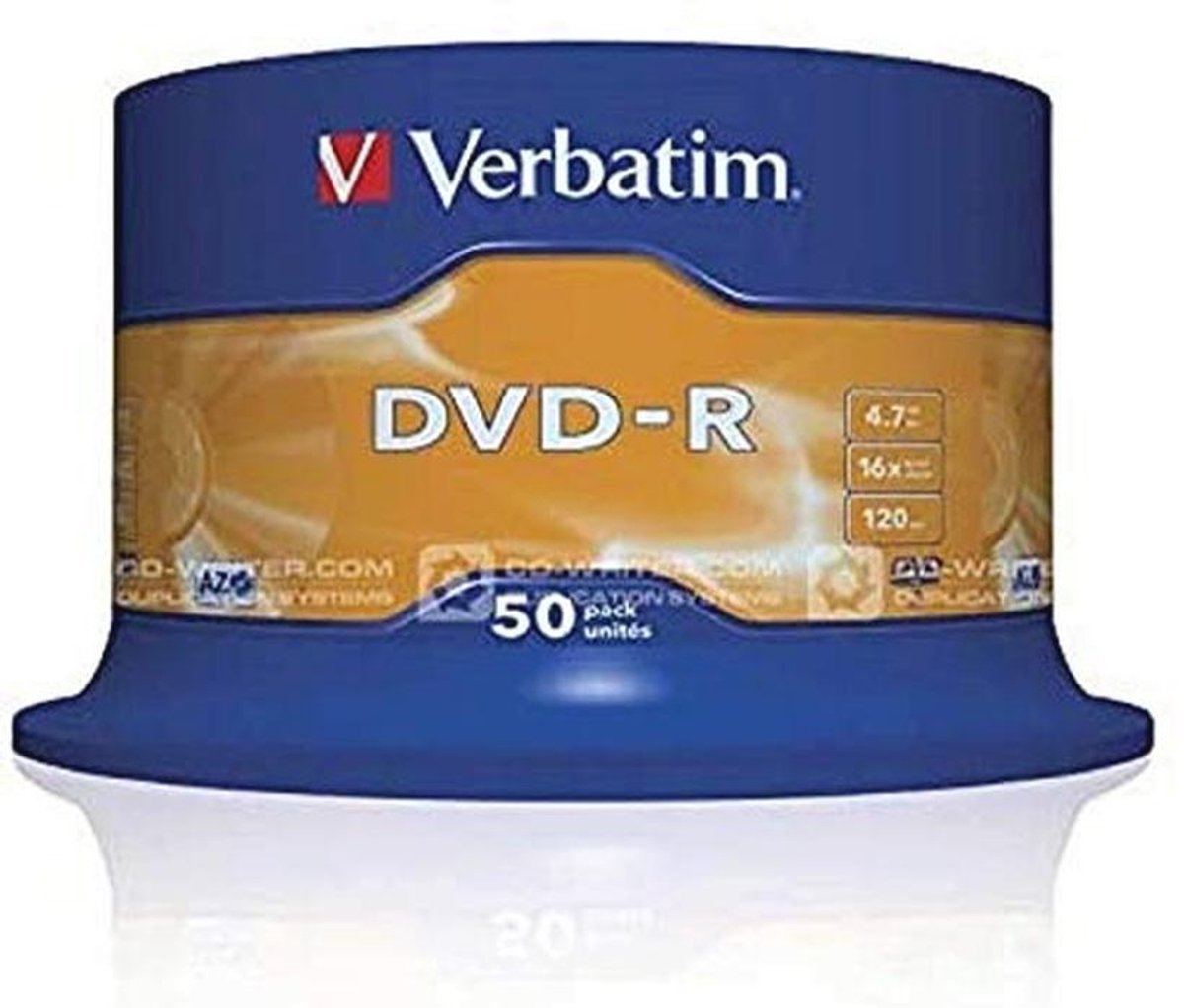 DVD-R 4.7 GB Schijf (50 Stuks)