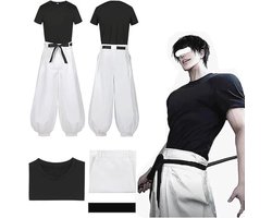 Anime Cosplay Kostuum voor Satoru Gojo, Toji Fushiguro, Geto Suguru, Ryomen Sukuna, Ieiri Shoko en Amanai Riko