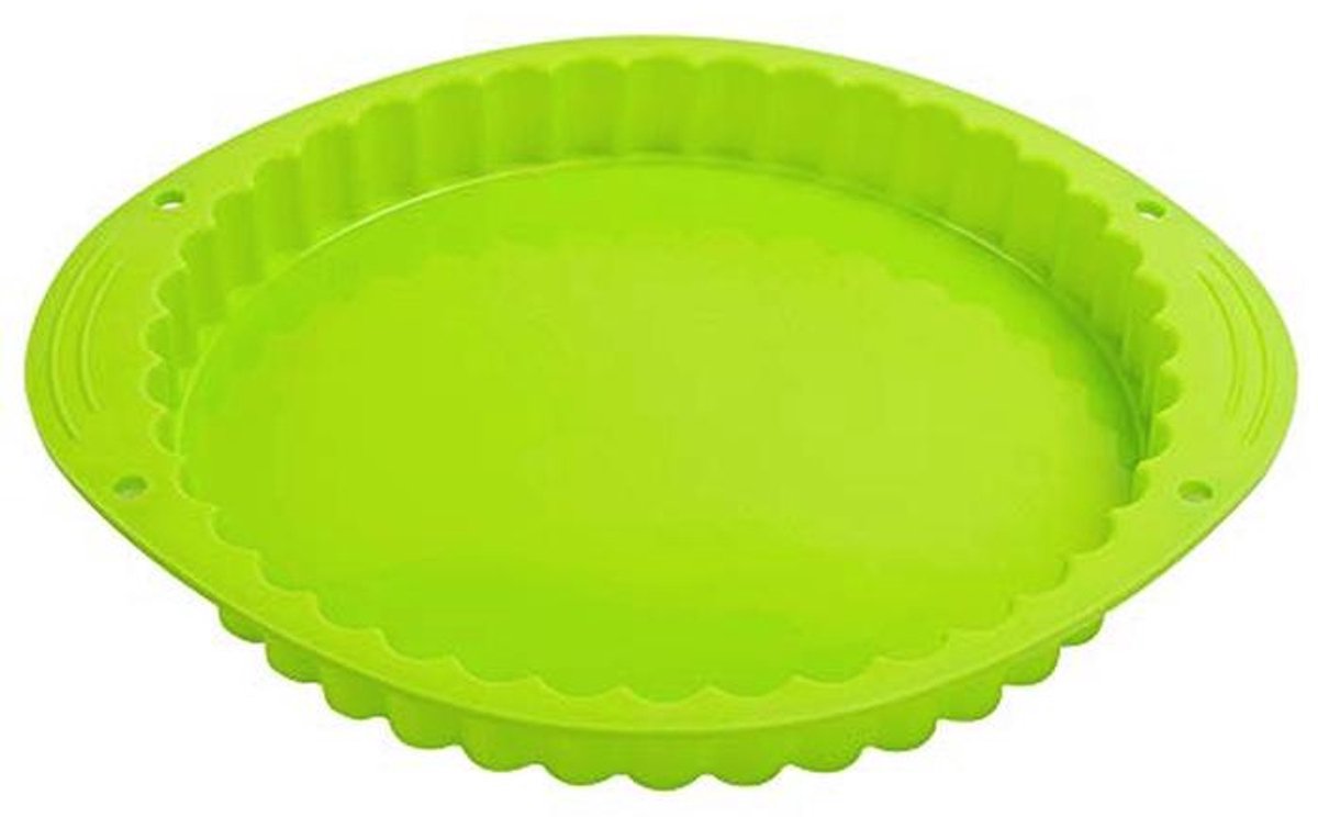 Siliconen Quichevorm 24 cm - Ronde Bakvorm met Antiaanbaklaag