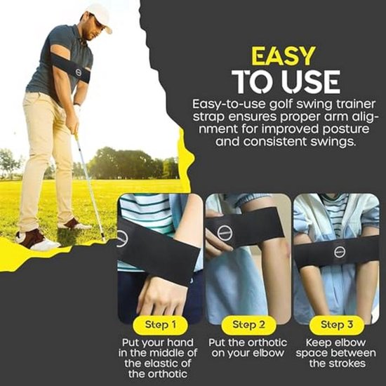 Golf Swing Arm Connection Band - Verbeter je swingmechanica en prestaties! van GOLF — afbeelding 3