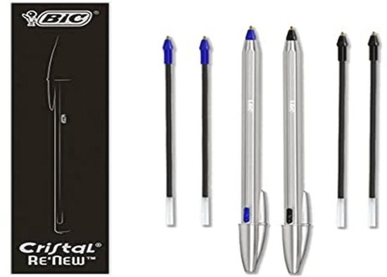 Gíabo Balpenset in glanzende look, van roestvrij staal en koper, zwart schrijvend, verwisselbare grote vulling, schrijfgerei voor dames en heren, ideaal voor kantoor en als cadeau Gíabo Balpenset in glanzende look, van roestvrij staal en koper, zwart schrijvend, verwisselbare grote vulling, schrijfgerei voor dames en heren, ideaal voor kantoor en als cadeau