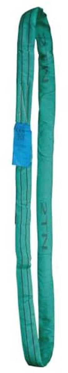 Ronde hijsband 4m - 2000 kg draagvermogen - Polyester met snij- en schuurbescherming