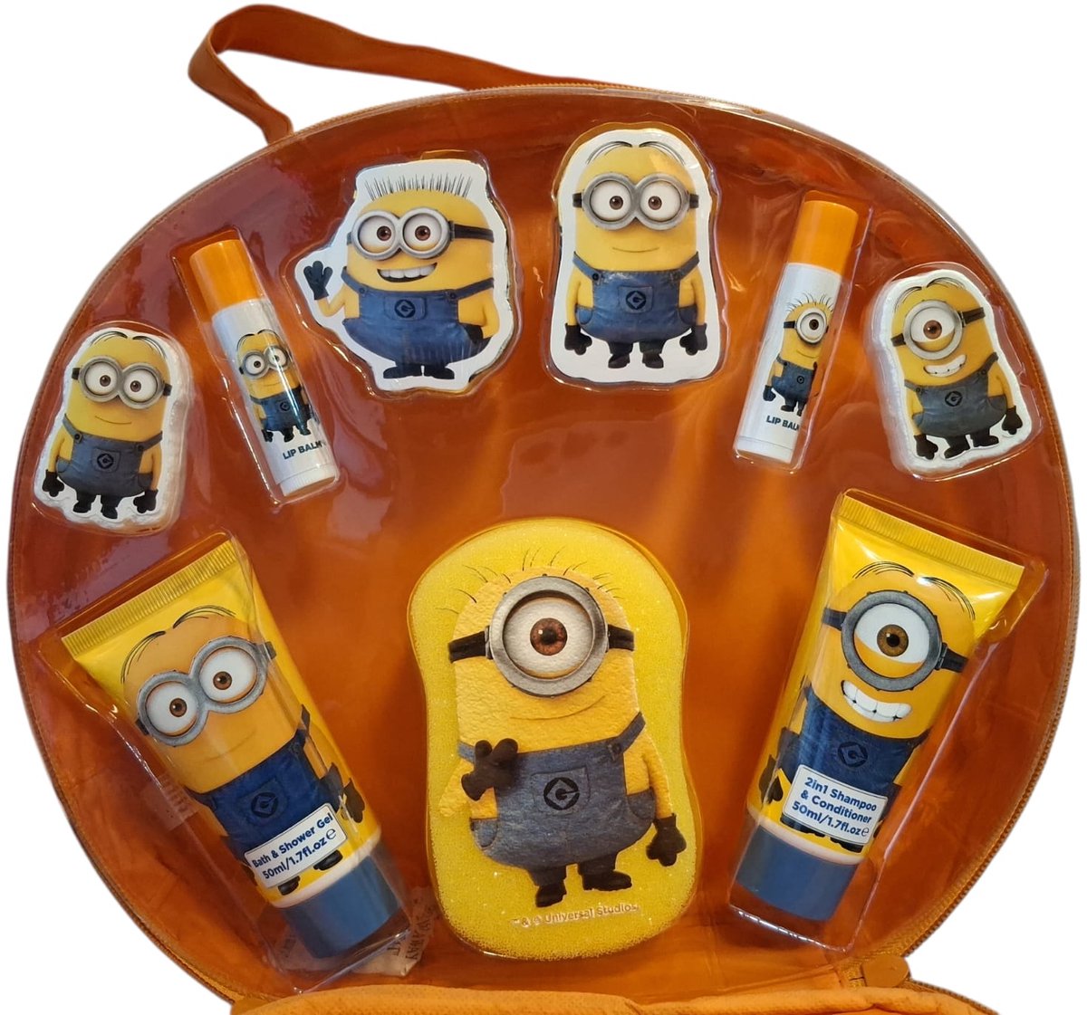 Corsair Giftset Minions Large Toiletry Bag Gevuld
